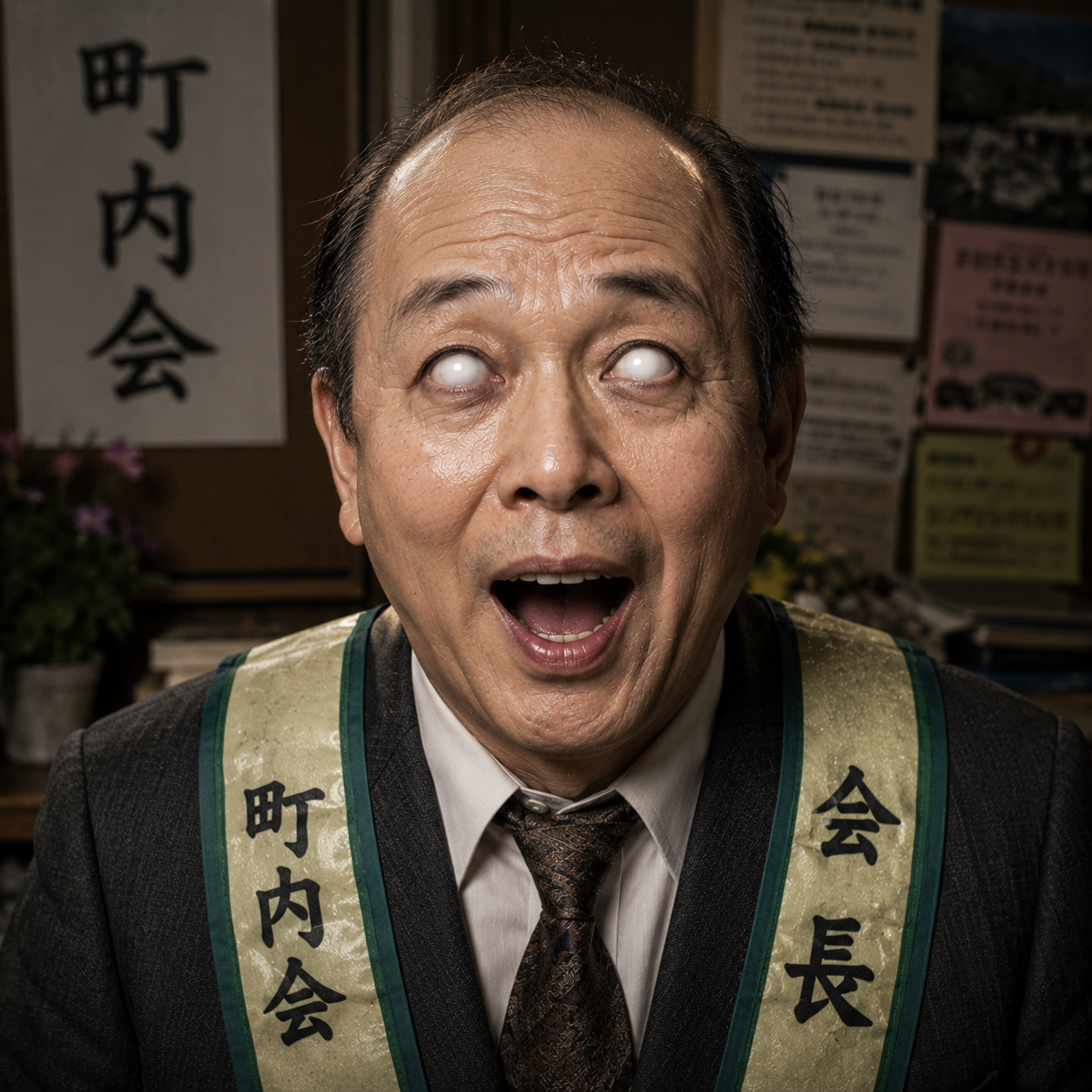 町内会長=はげぎみ