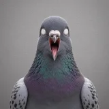 世界の真理を知った鳩