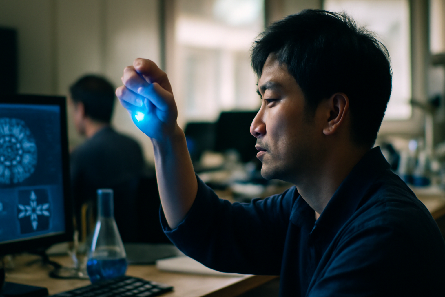 AIと量子化学、青色発光で組ませてみたら…色純度で勝負だった件