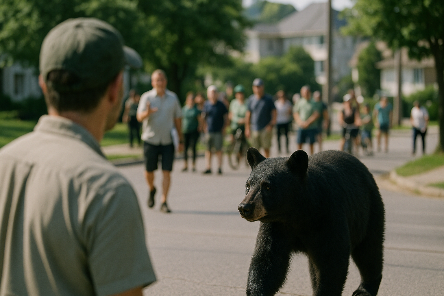 夏に黒クマ増加でざわつく街、自然と人間の距離感おかしくて草