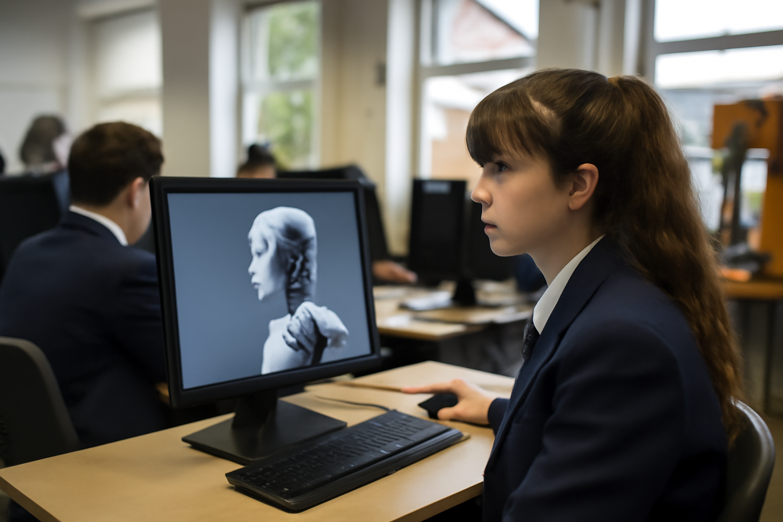 英国の中学生にAI必修、就職先も出オチすぎん？