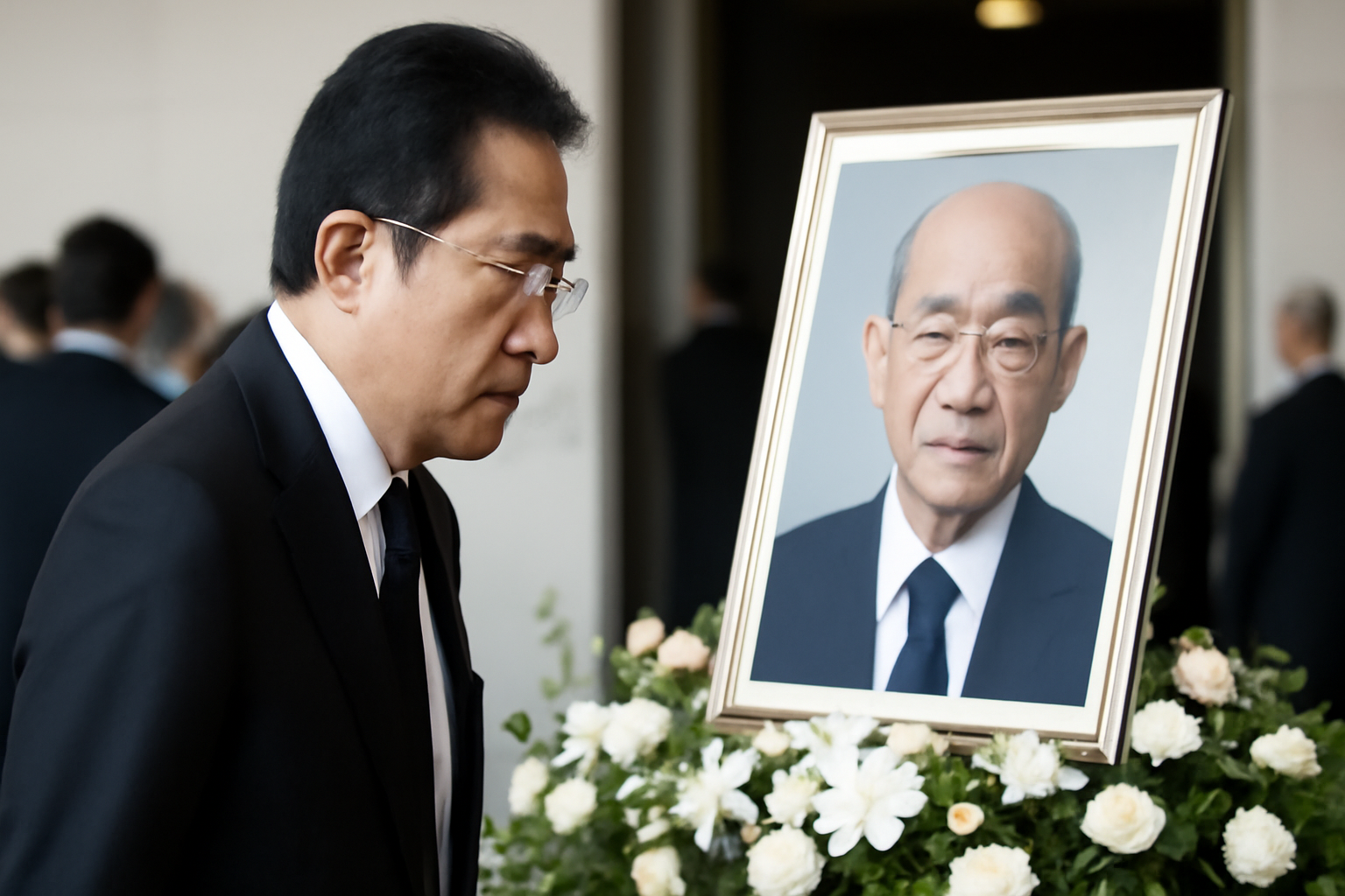 杉田和博氏のお別れの会、首相らが参列