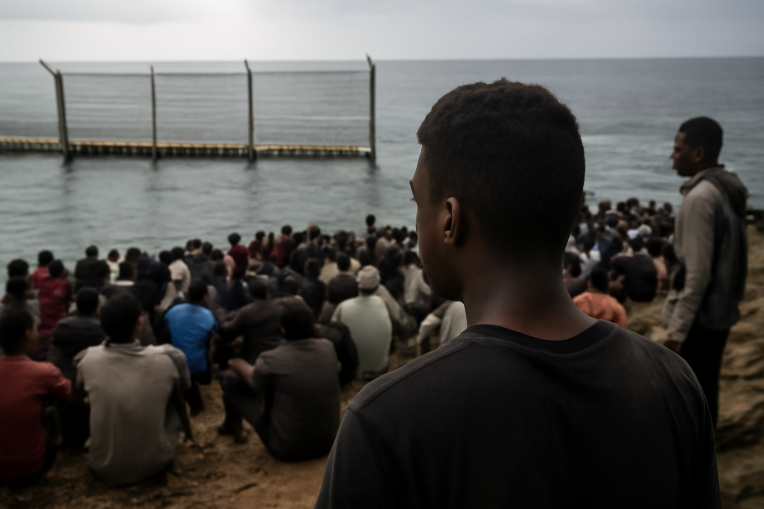 スペイン政府の海上フェンス、67人犠牲の現場で何守る気だ