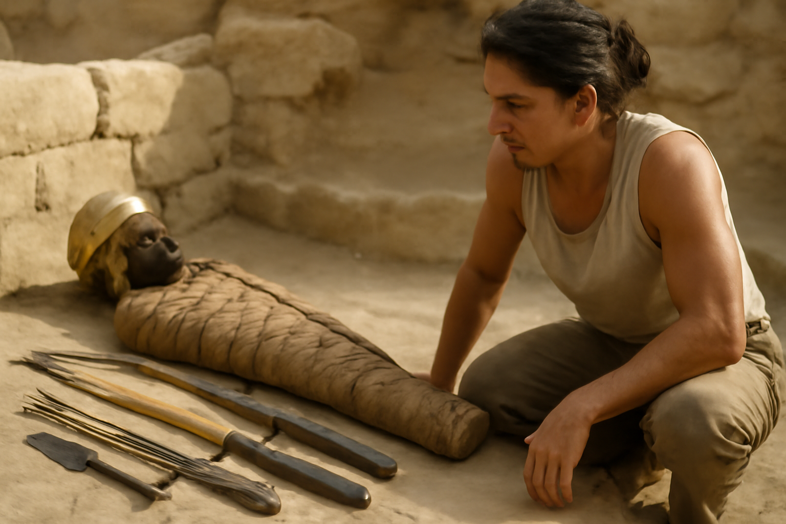 王女が武器ガチ勢、古代エジプト女子の筋肉やばすぎ