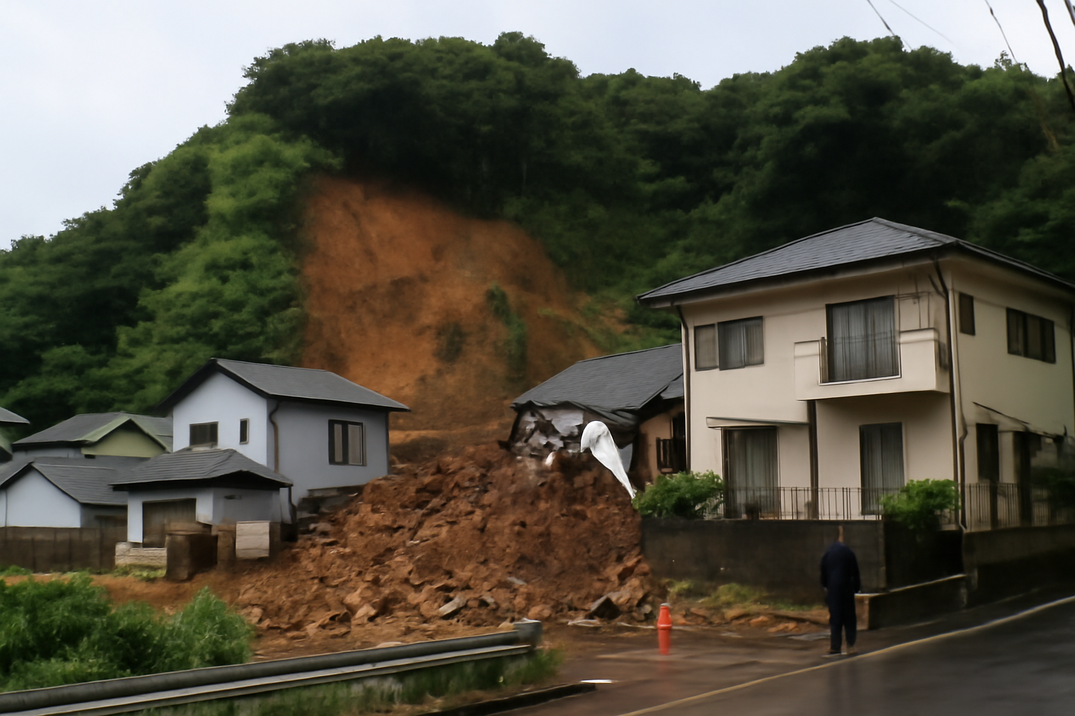 横須賀市で崖崩落、対応要望も工事未実施のまま4人死亡