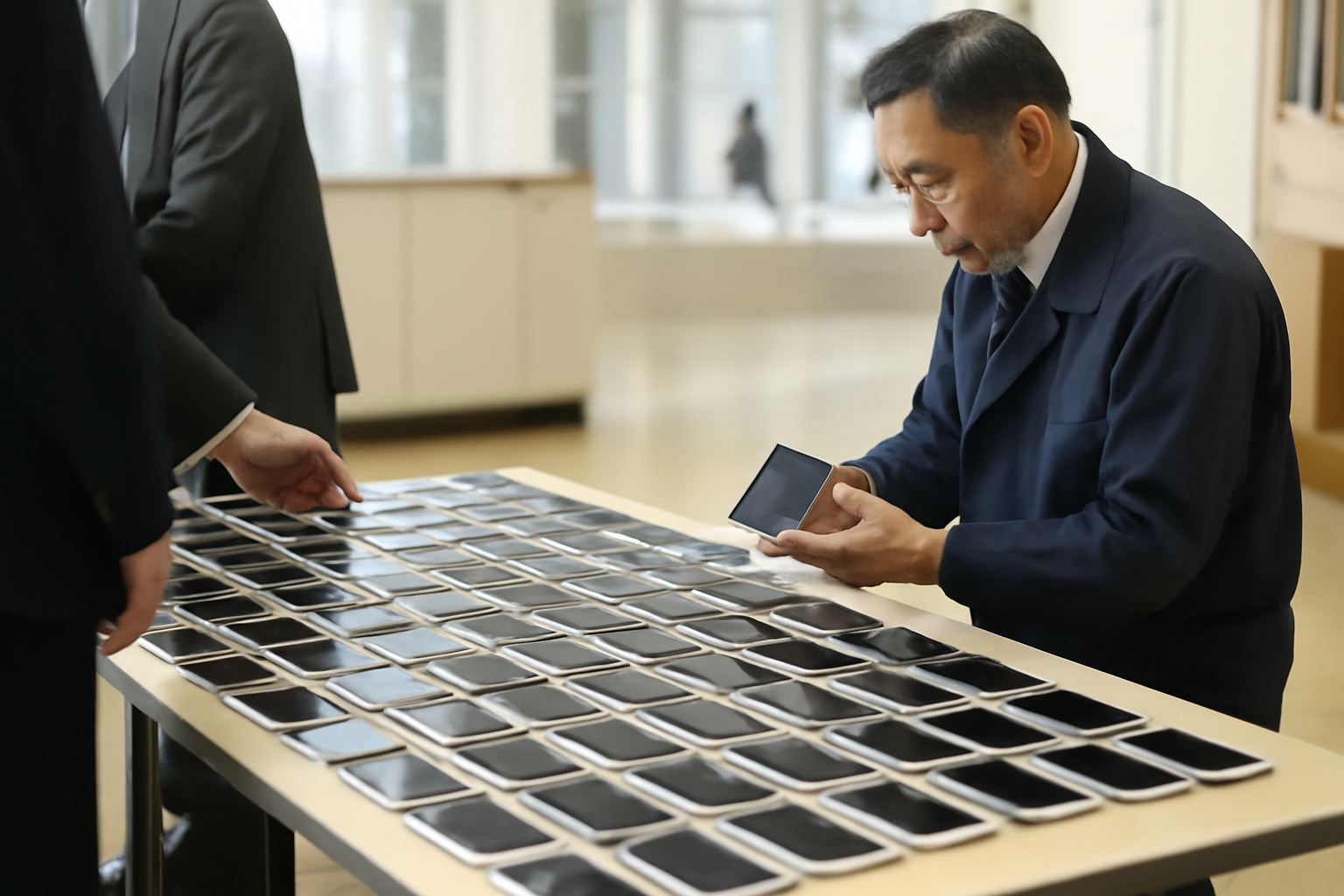 偽スマホ200台で還付金1億円、税務署もクイズ大会かよ