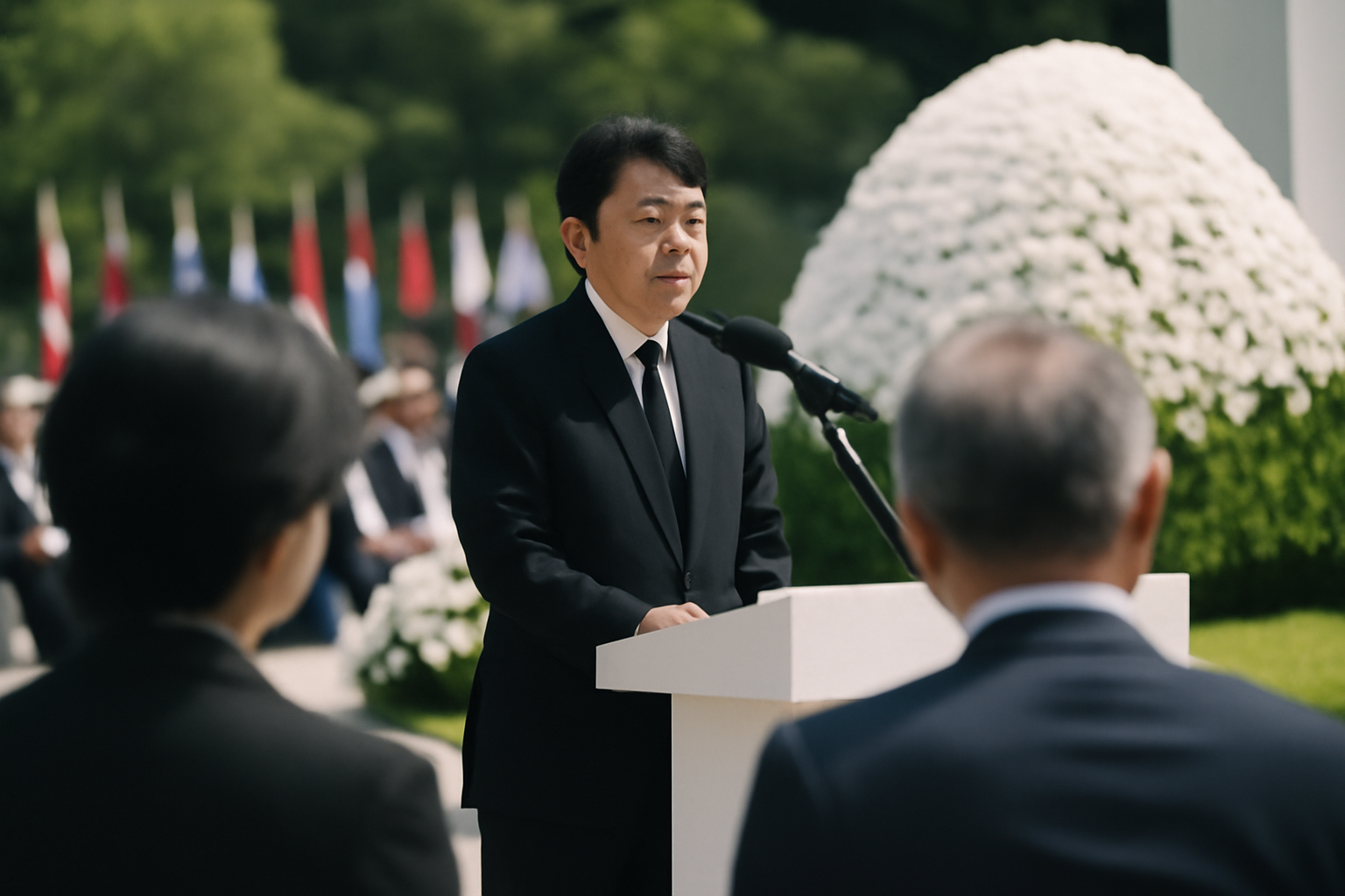 非核三原則の堅持、98カ国参加の現場で改めて言うんだね