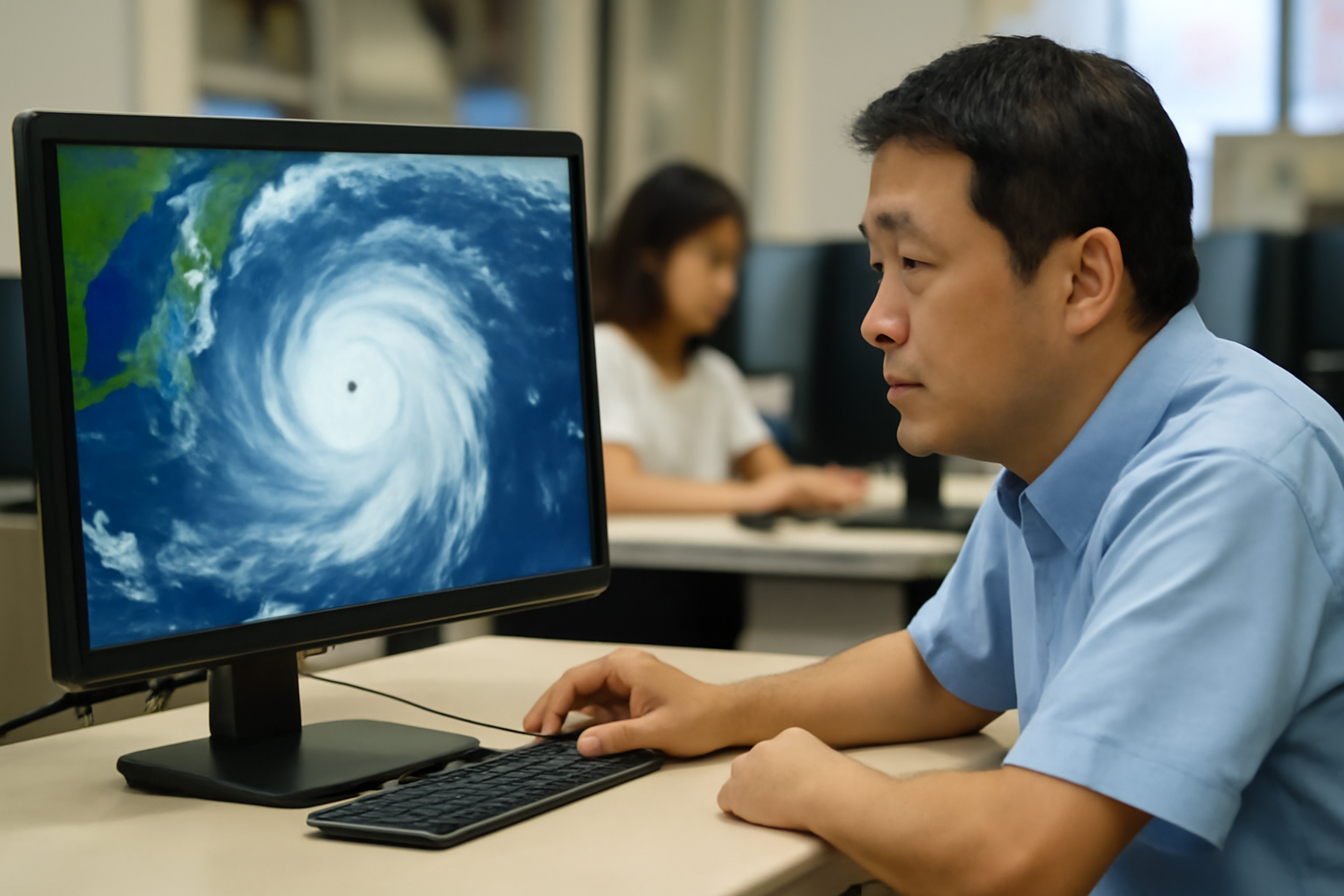 台風24号発生、週後半の大雨予告に暑さも置き去り
