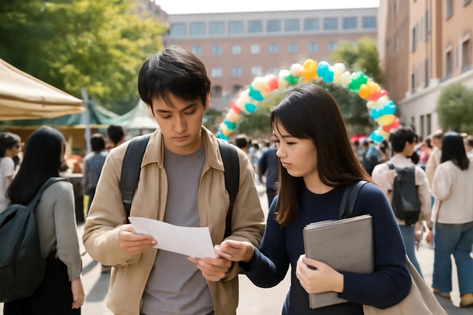 日東駒専の学園祭解禁、受験生の現地偵察タイムきたー