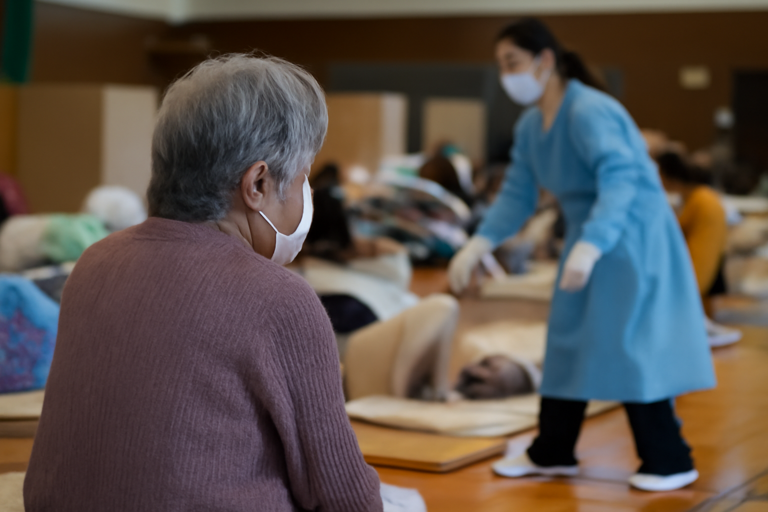 宇城市の避難所でコロナ感染、せっかくの安全地帯が悩みのタネに