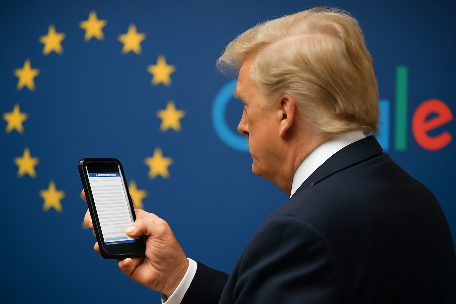 EUのグーグル罰金に「高関税返し」って、怒ると関税カードすぐ出すのな