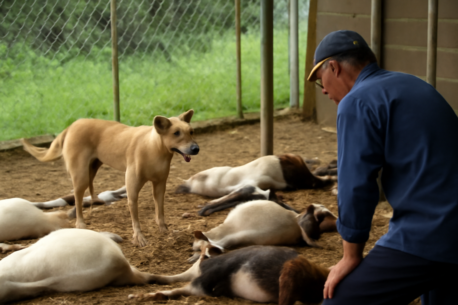 野良犬がヤギ60頭襲撃、宮古島市の防御ザルだった件