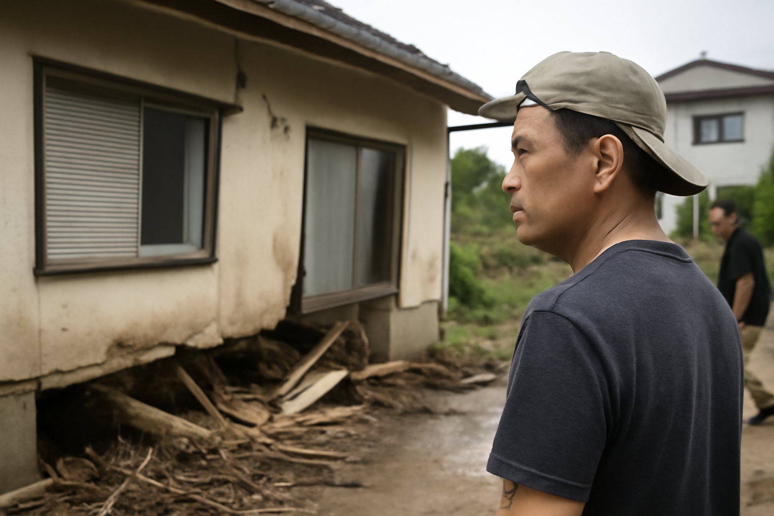 千葉県の半壊住宅、支援金9割対象外で住民あ然