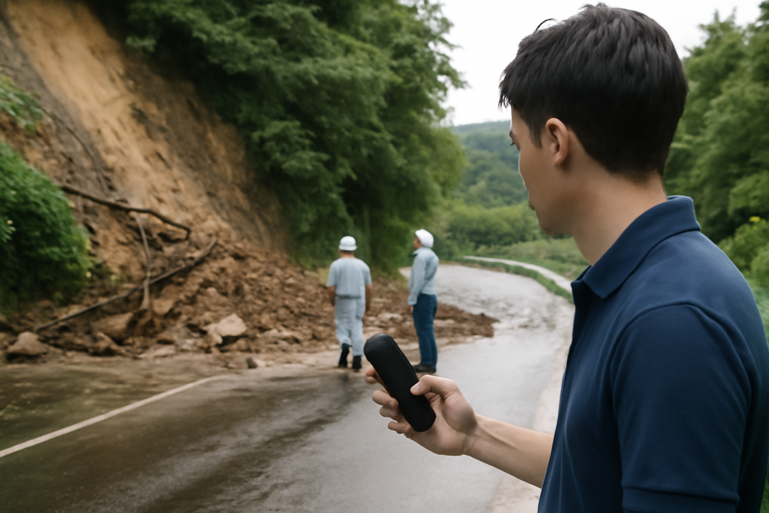 気象庁の大雨警報、崖よりスマホが先に鳴る時代