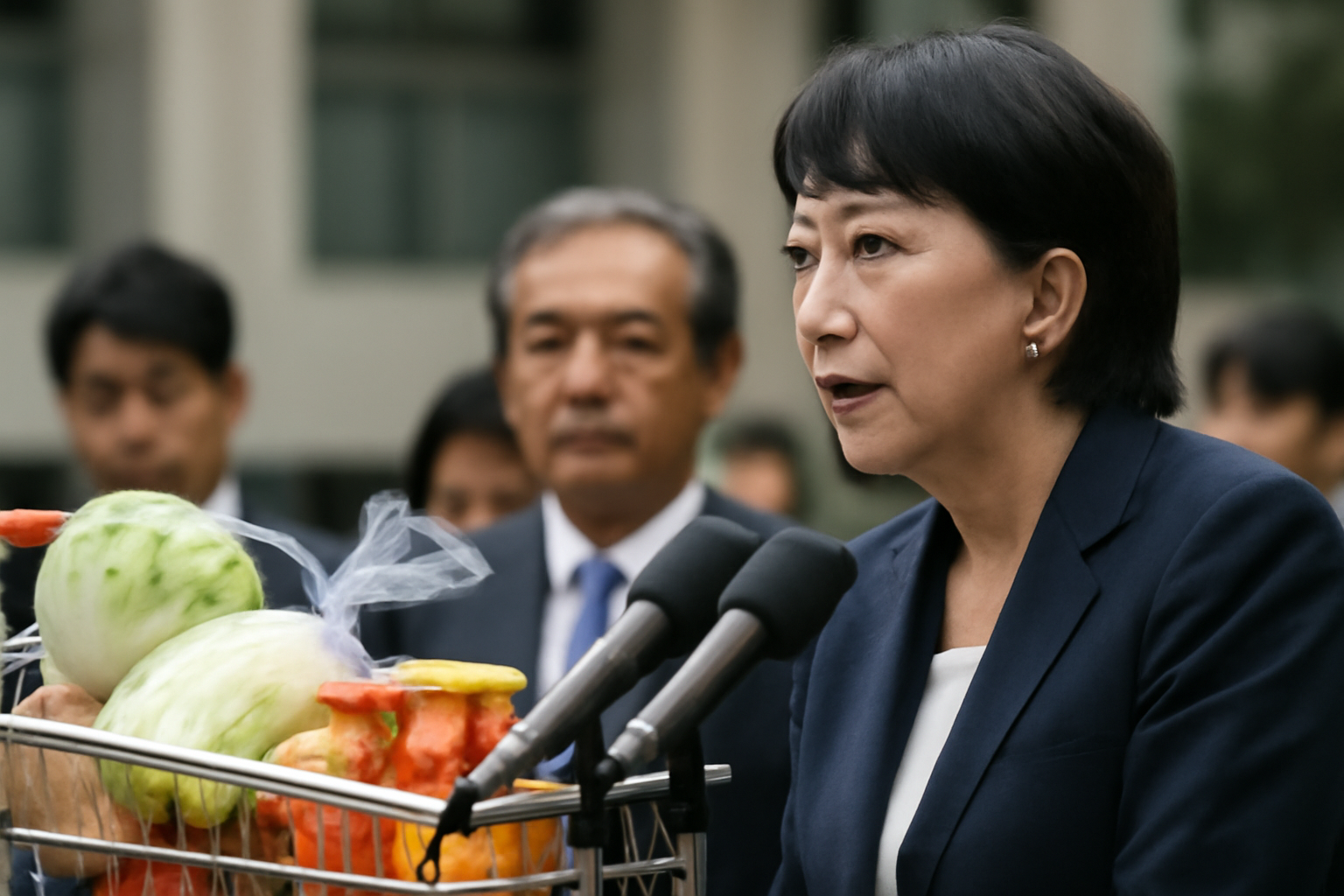 食料品の消費税1％？高市首相の唐突感よ