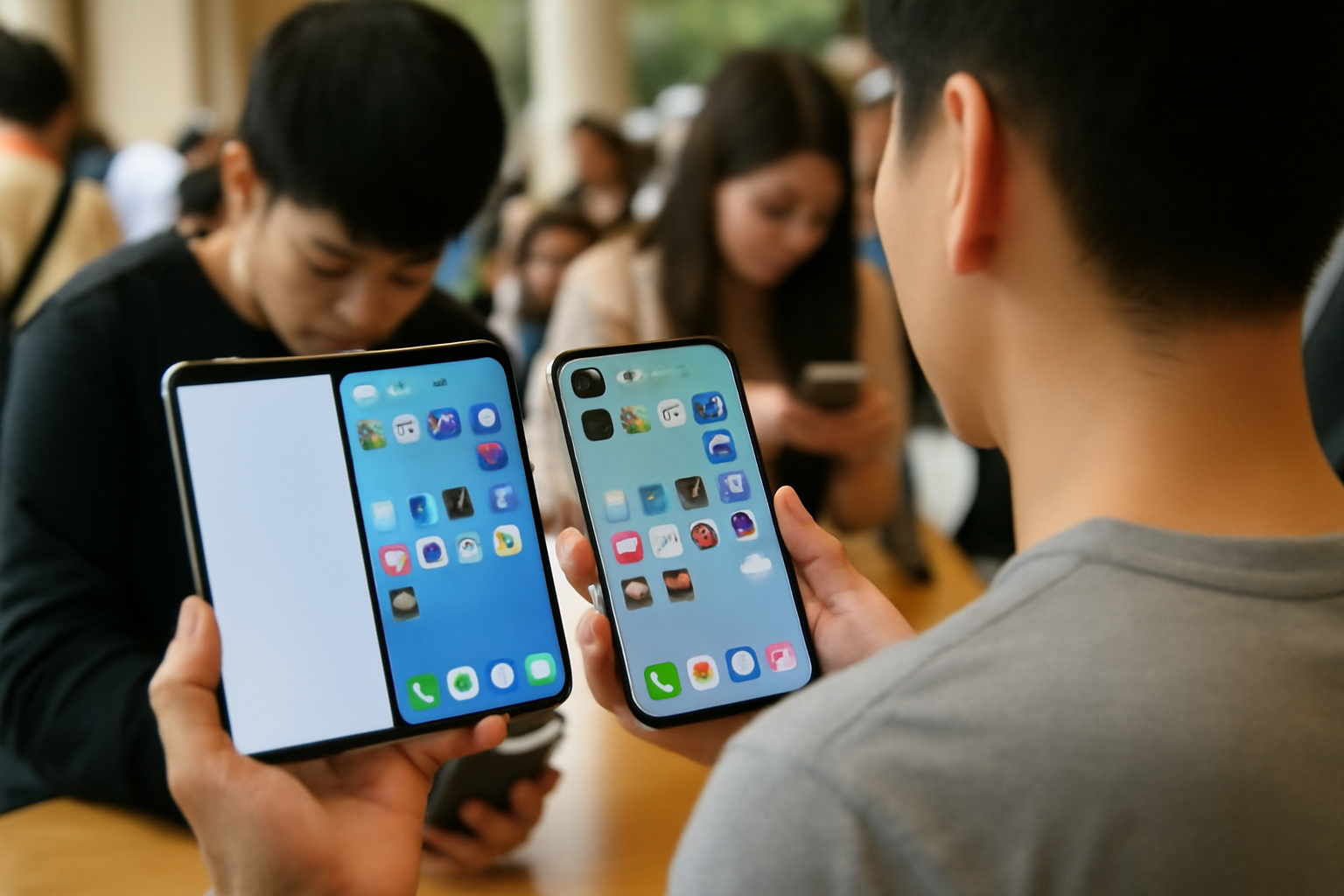 アップル新iPhone発表、X民の手のひらクルクルやん