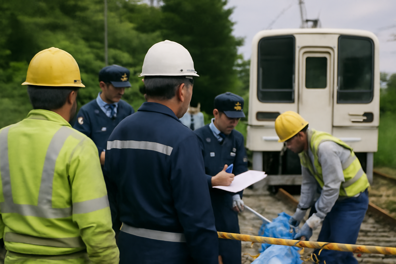 東武鉄道の4人死亡事故、3本通過して誰も気付かなかったのか