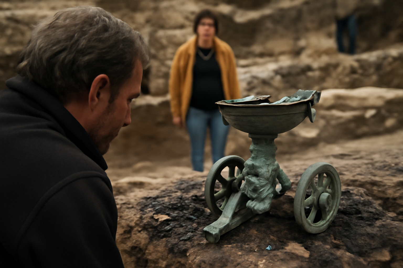2500年前の住民、建物燃やして奉納品まで真っ二つにして消えるwww 行方は神のみぞ知る？