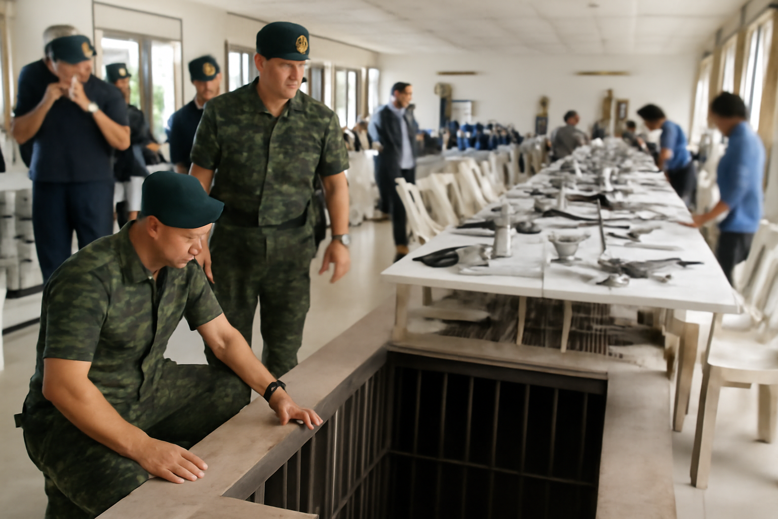 タイ軍、カンボジア国境の詐欺拠点を公開　監禁や臓器売買の疑い