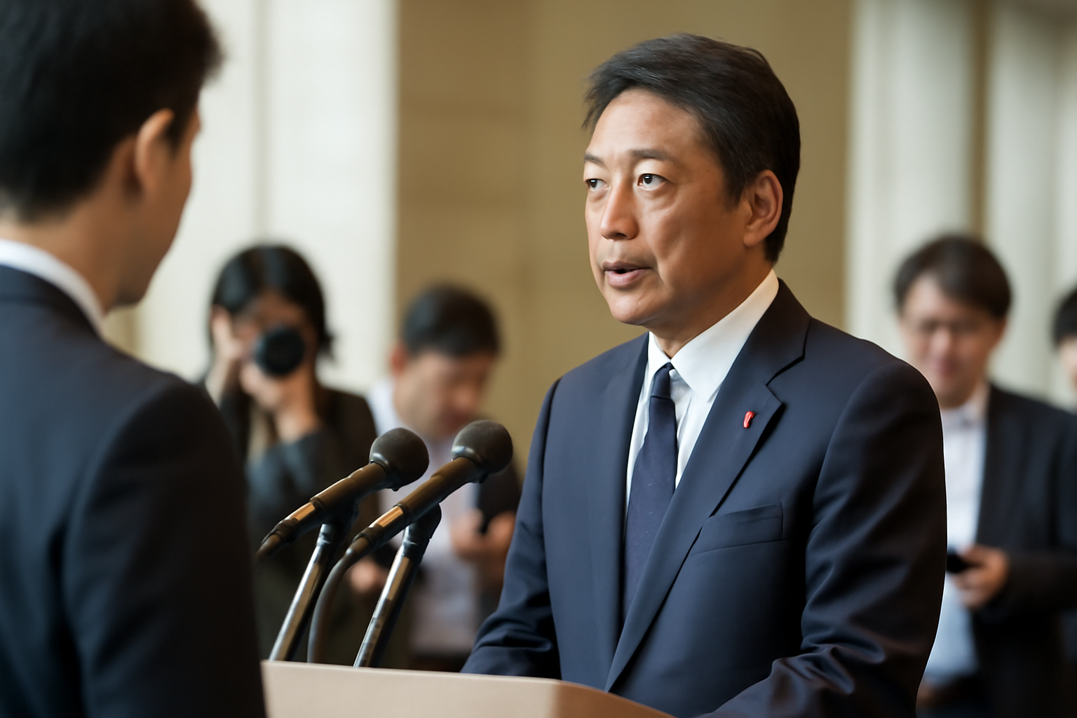 小泉防衛大臣の抗議、ミサイル700キロに現場も絶句