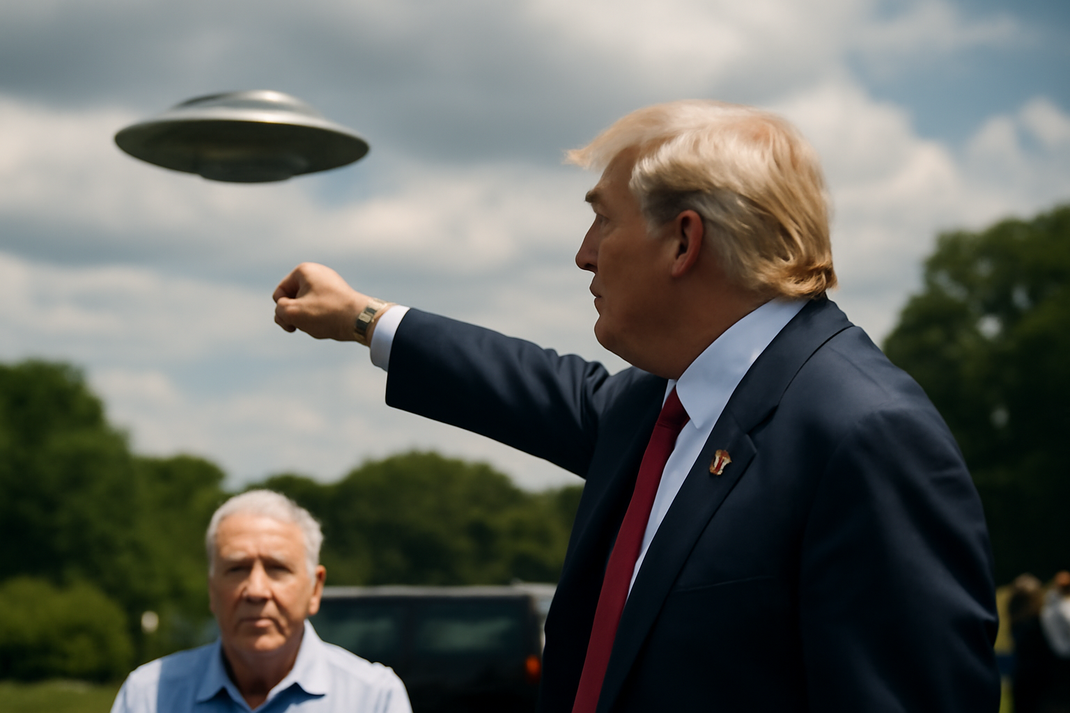 UFO情報、隠しすぎて今度はトランプが救出作戦て…どこ向かってるの？
