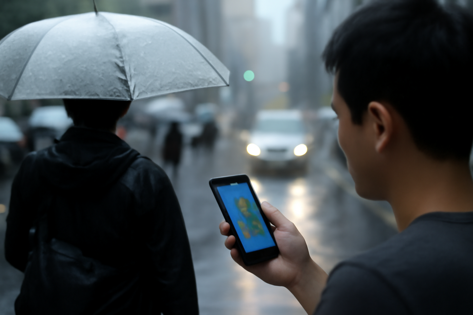 大雨なのにSNSはレーダー実況で大盛り上がり、現地よりネットが本気出してる件