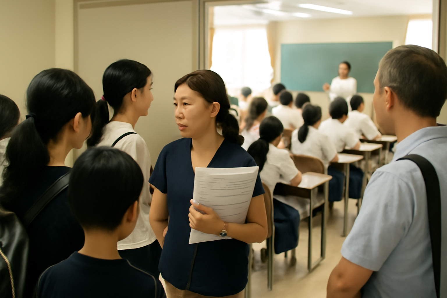 中高一貫校10校が学校見学、募集要項より現場の雰囲気が本番やん