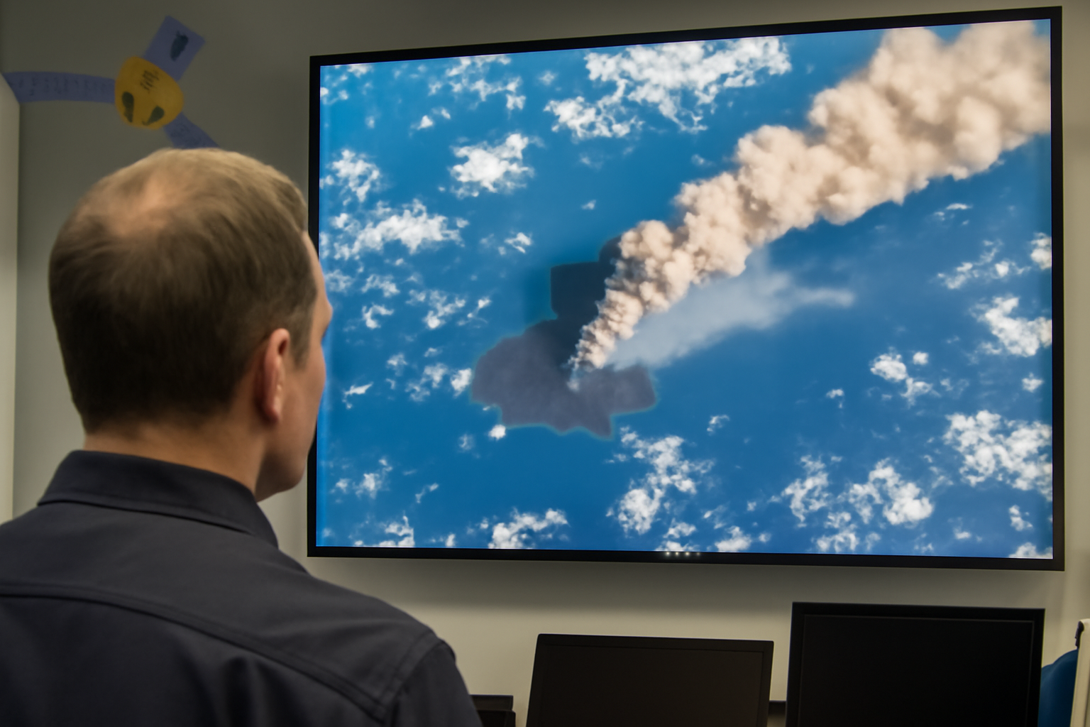欧州の衛星、インドネシアの火山噴煙を宇宙から捉える