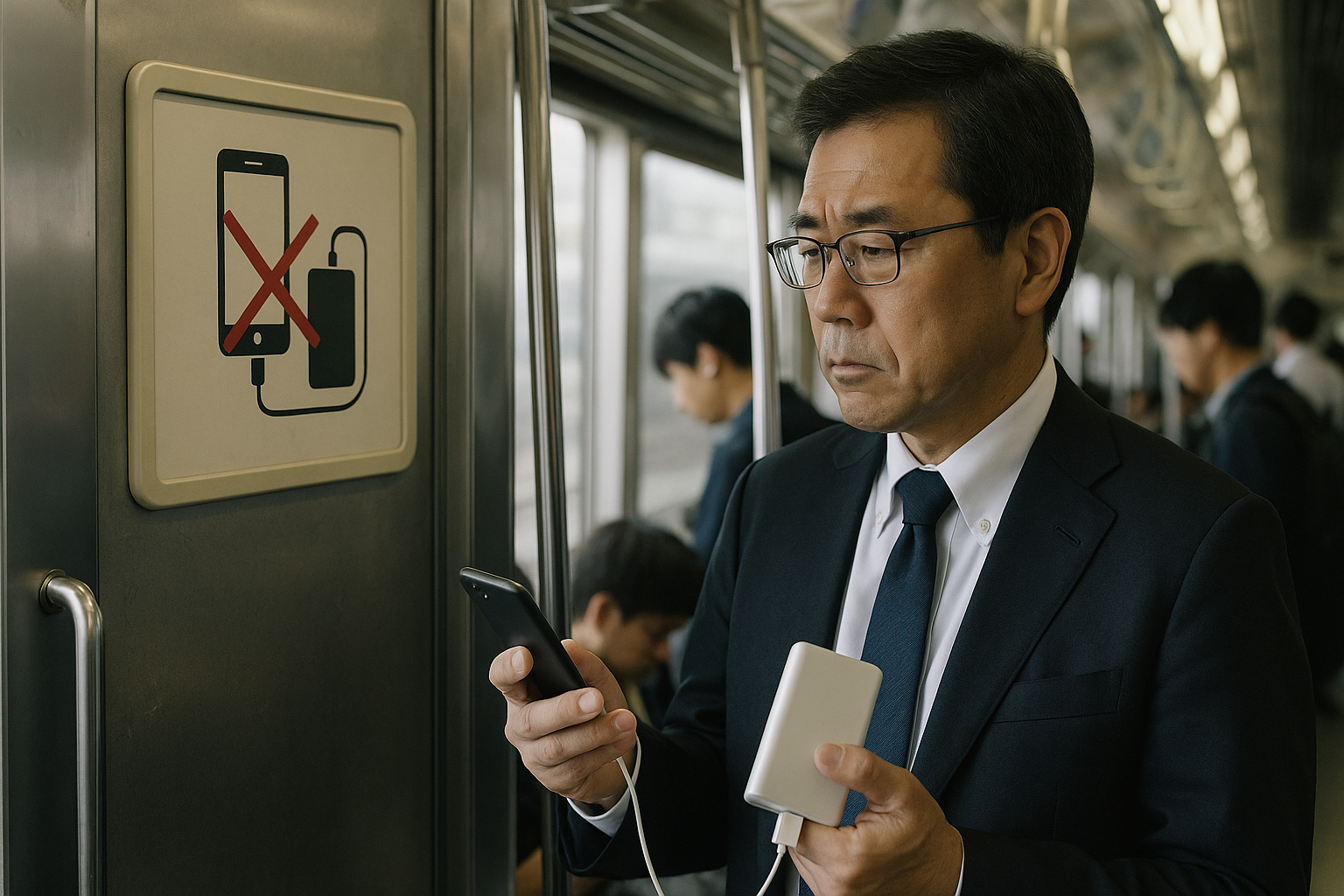 モバイルバッテリー使用禁止の呼びかけに東急鉄道が公式見解を発表