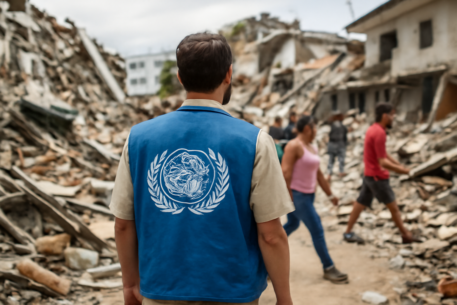 国連の地震支援、現場の混乱が邪魔してるらしい