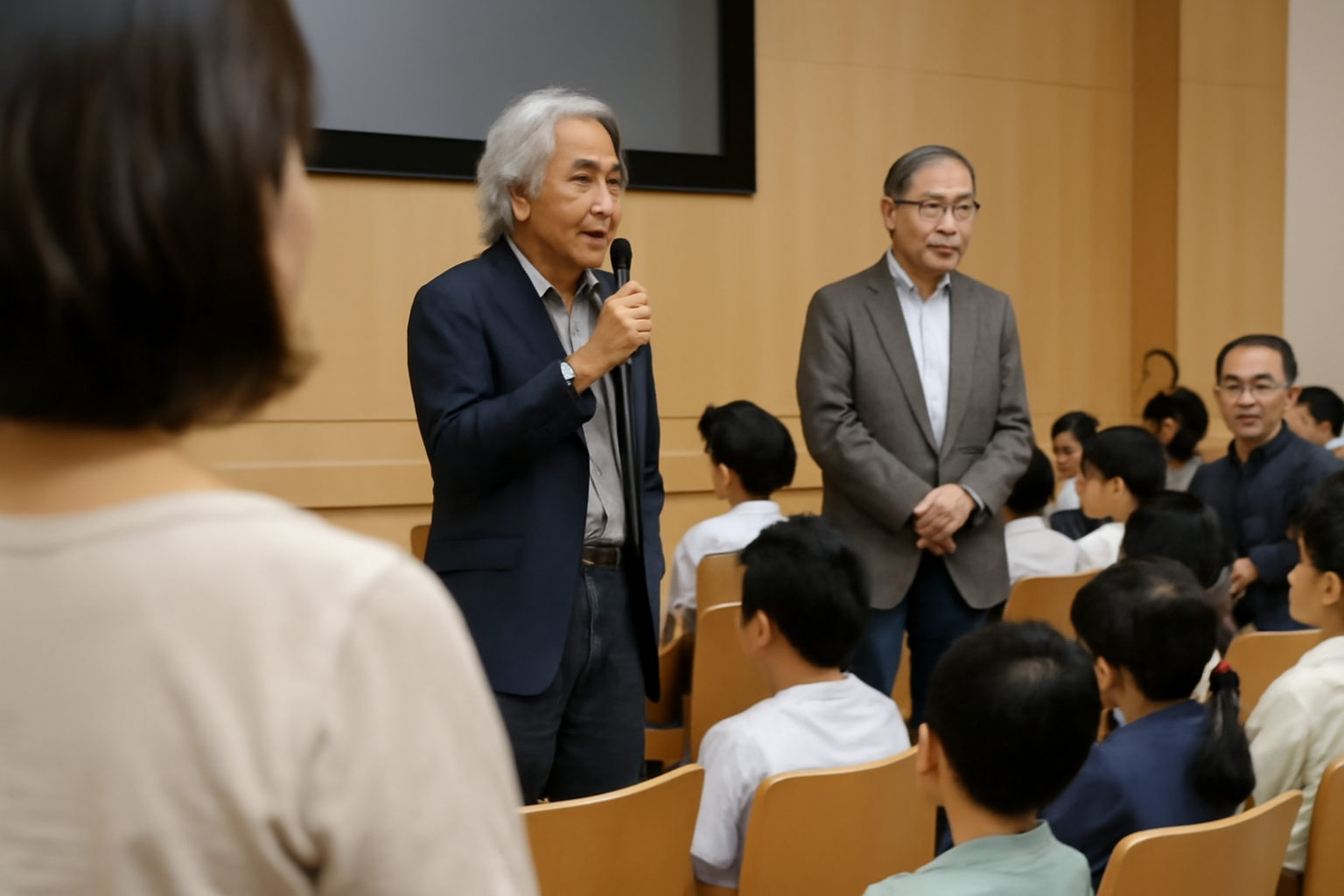 小中学生向け講義スクール開校、教授多すぎて保護者が緊張するやつ