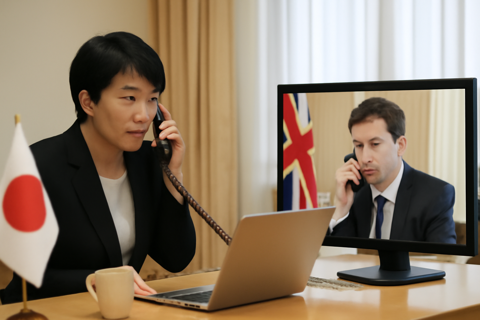 高市首相とイギリスの新首相、電話で戦闘機協力決定　外交もリモート時代か
