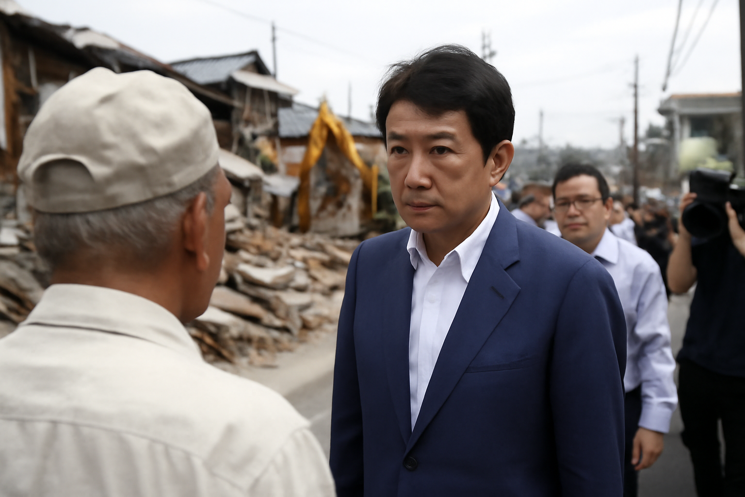 高市首相の被災地視察、現場の声どこまで届くんだろ