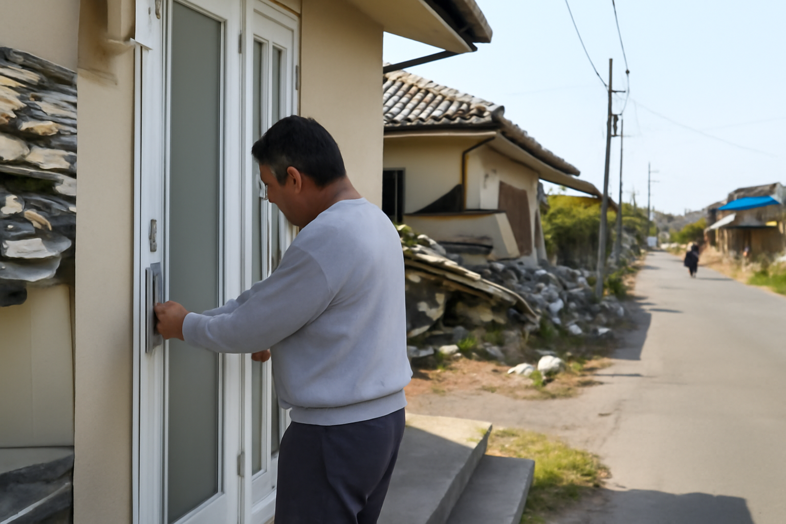 被災者の自宅待機、火事場泥棒に戸締まり任せる皮肉