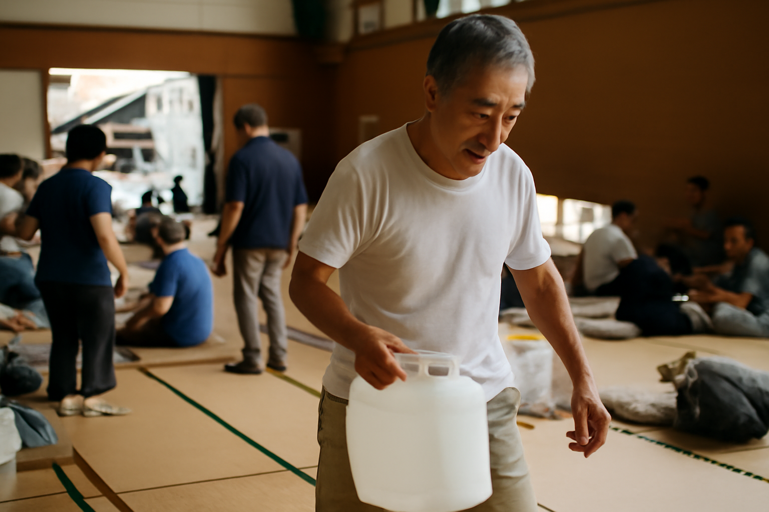 熊本地震で3205人が避難所生活、断水2万6450戸続く