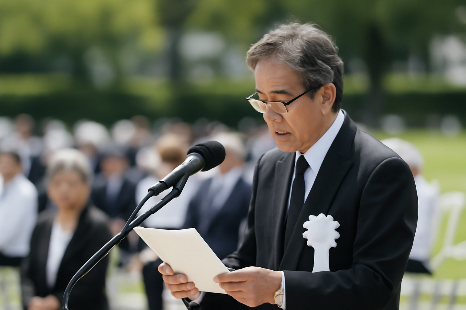 長崎市長、平和宣言の一文スルー　熱さと大事な行を天秤に