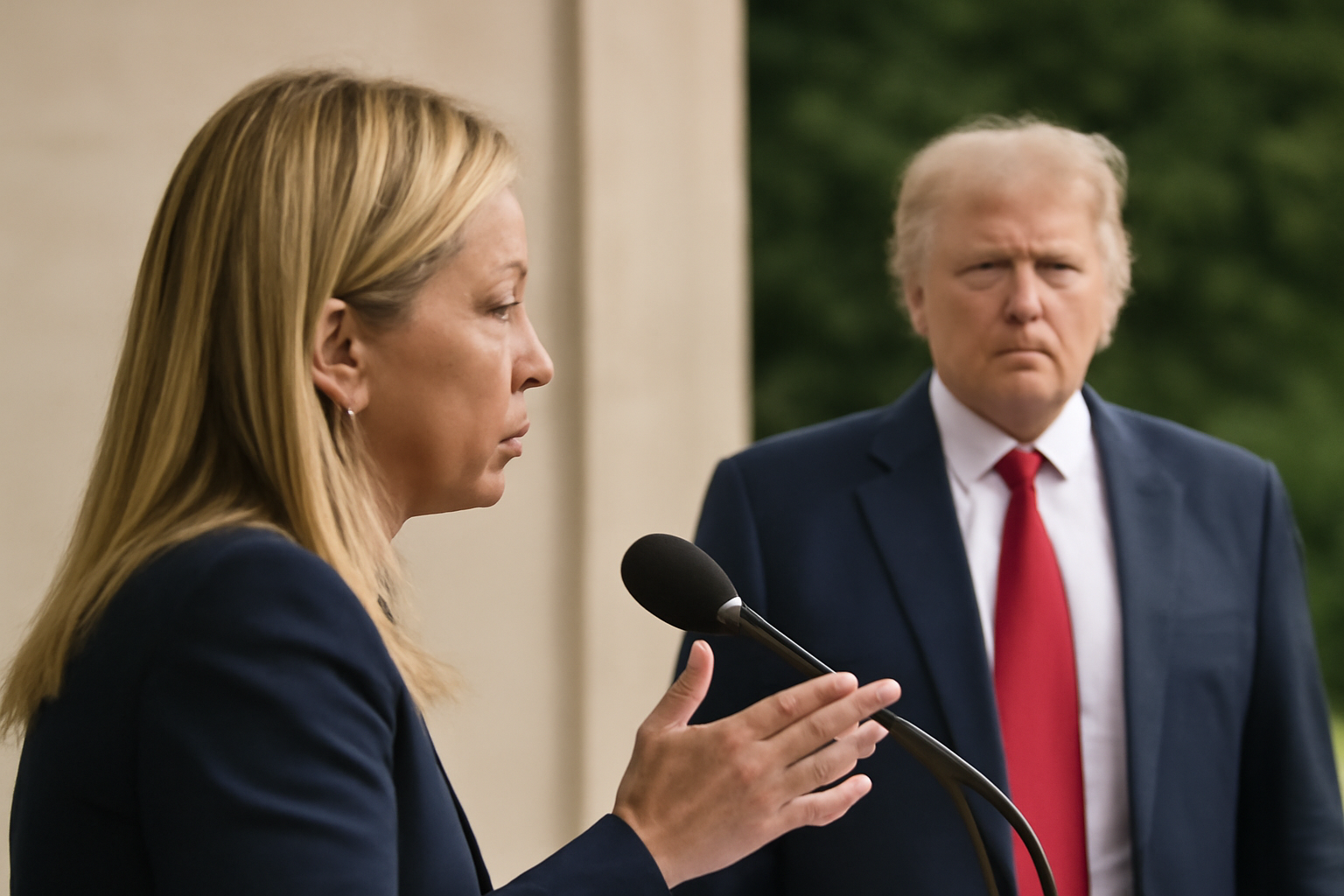 メローニ首相のトランプ離れ、接近禁止って何やねん