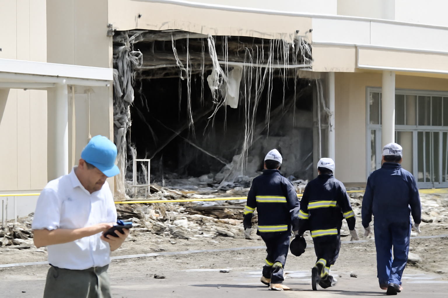 ガス供給会社、爆発後の協力表明って順番逆じゃね？