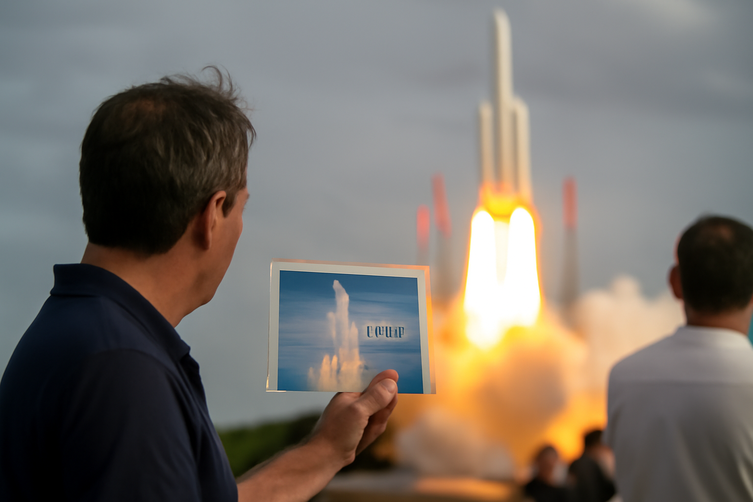 アリアン6初号機、ロケットと切手の温度差よ