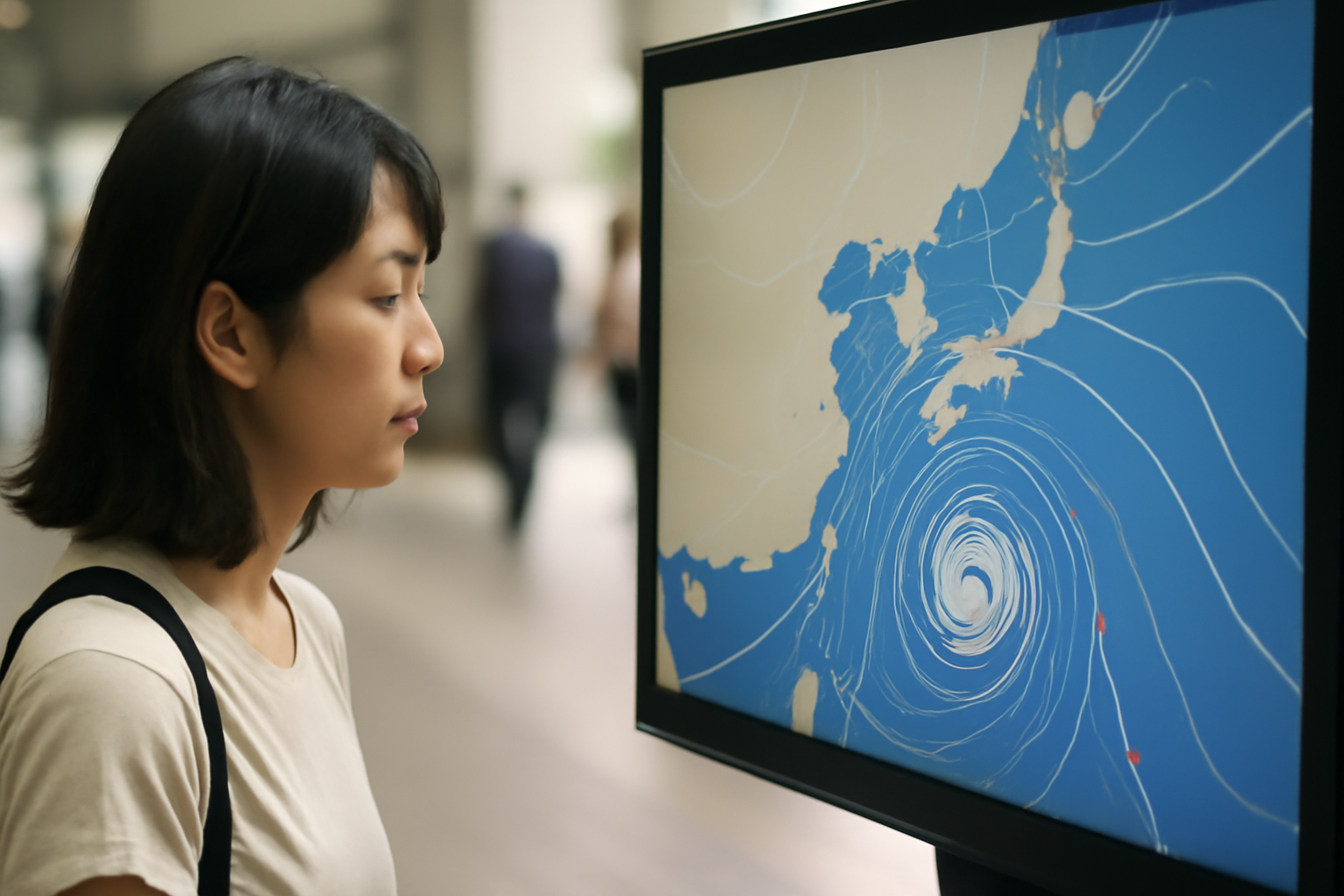 台風25号の気圧低下、三連休の体調まで持ち込むか