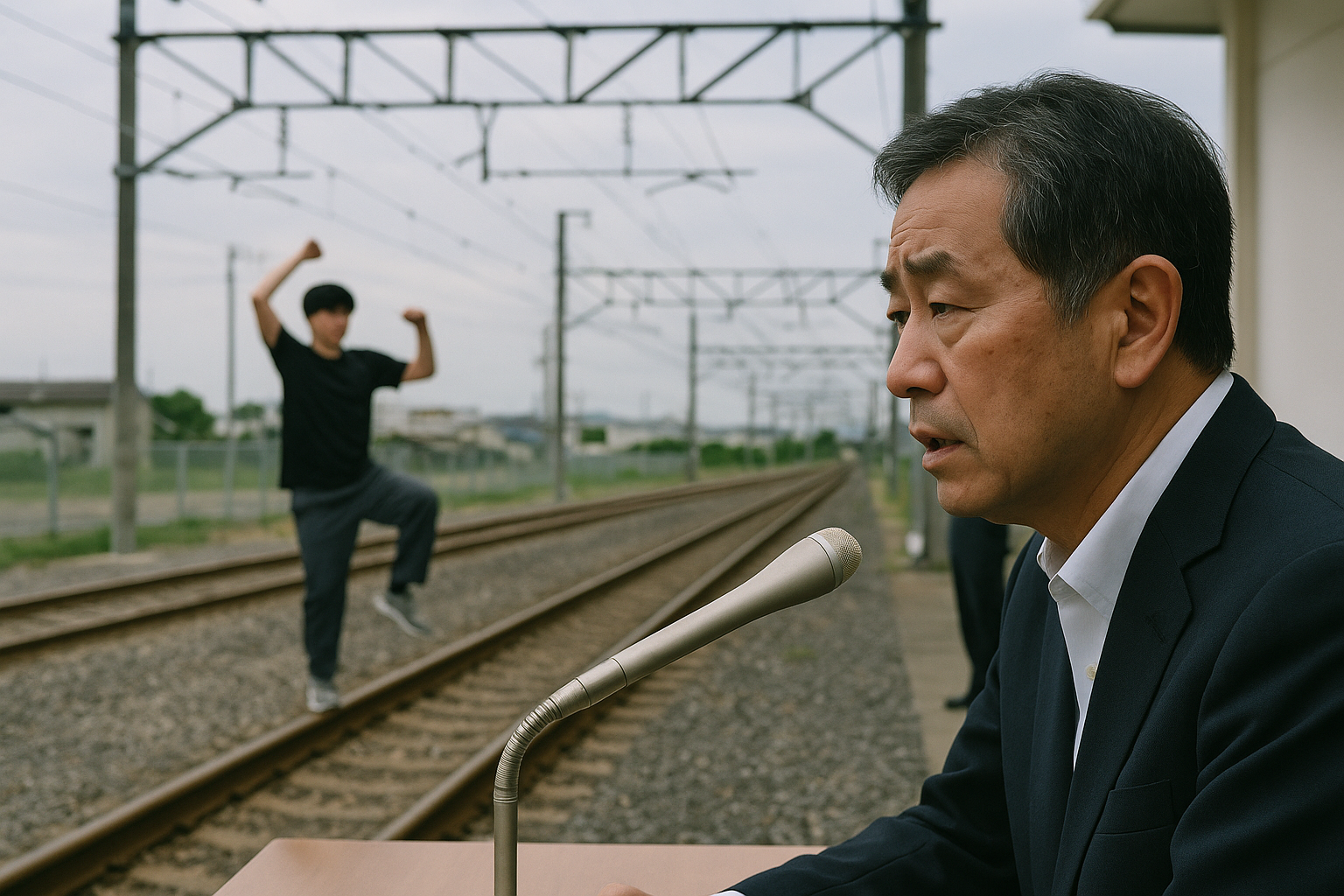 鉄道架線そっくり訓練場で踊る動画に愛知が謝罪、ネットは草と困惑