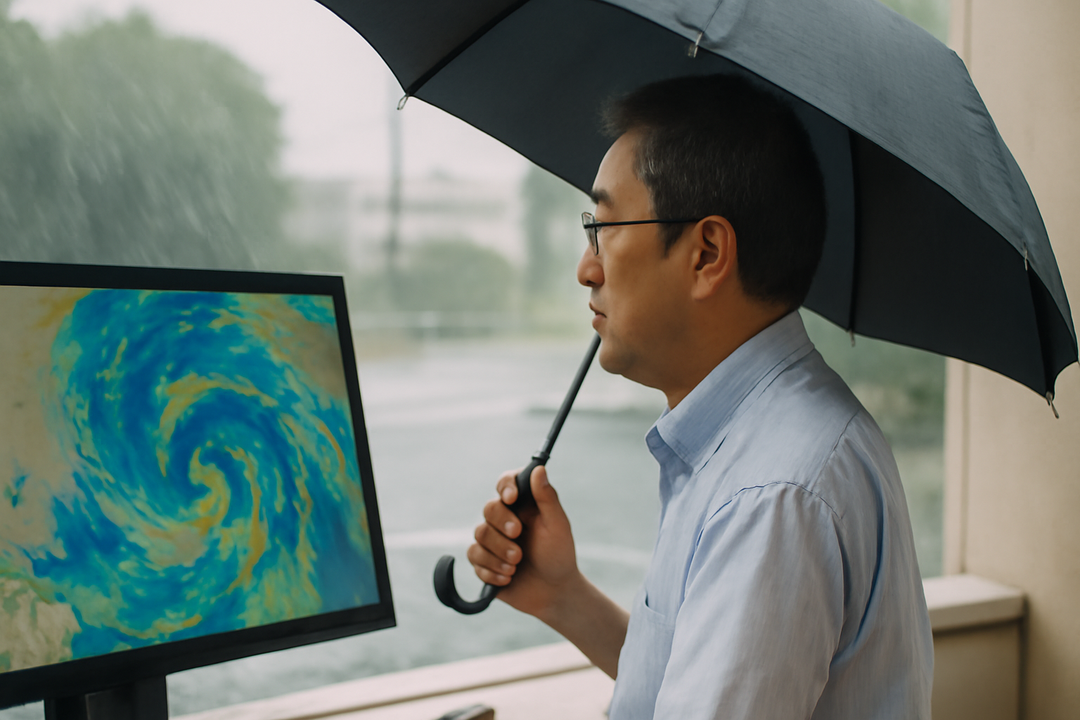 専門家の温暖化指摘、千葉豪雨に傘が間に合わんて