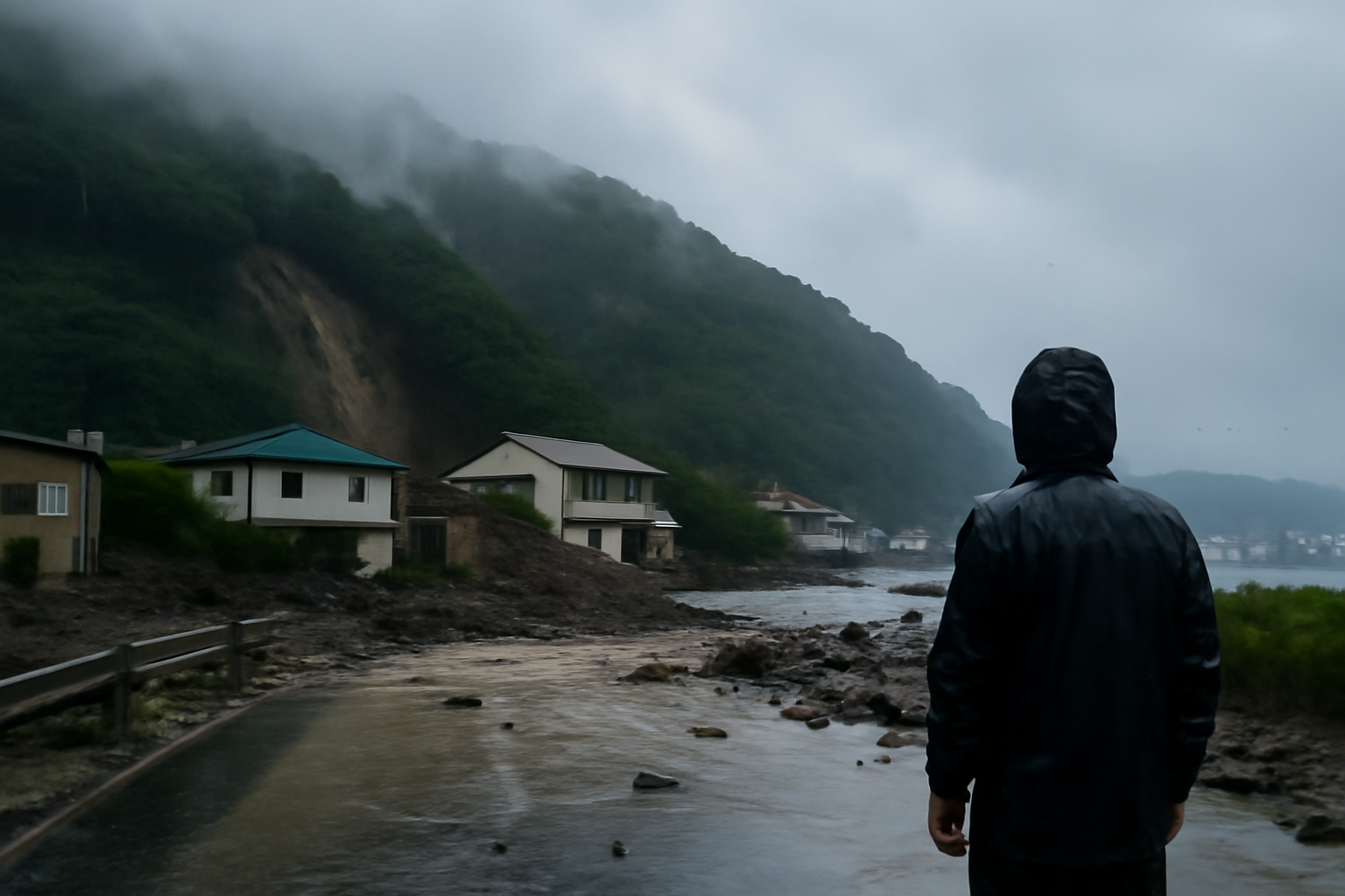台風25号で特別警報、大島町は夜通し眠れないって