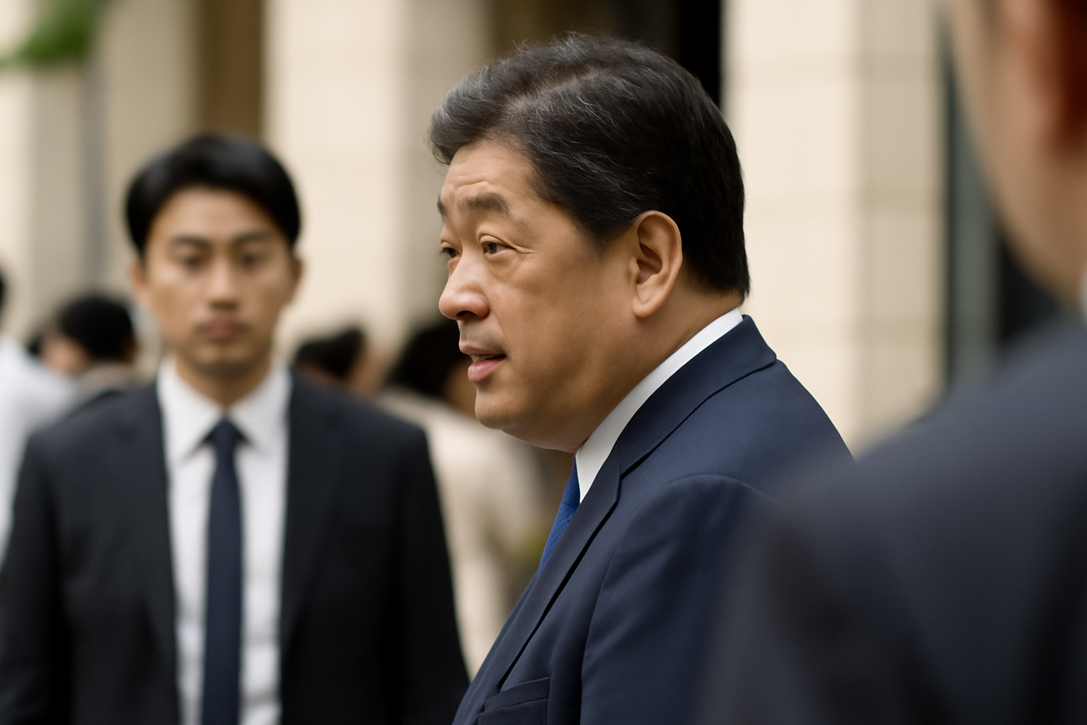 林芳正が続投アピール、首相の人事判定まさかの順番待ち