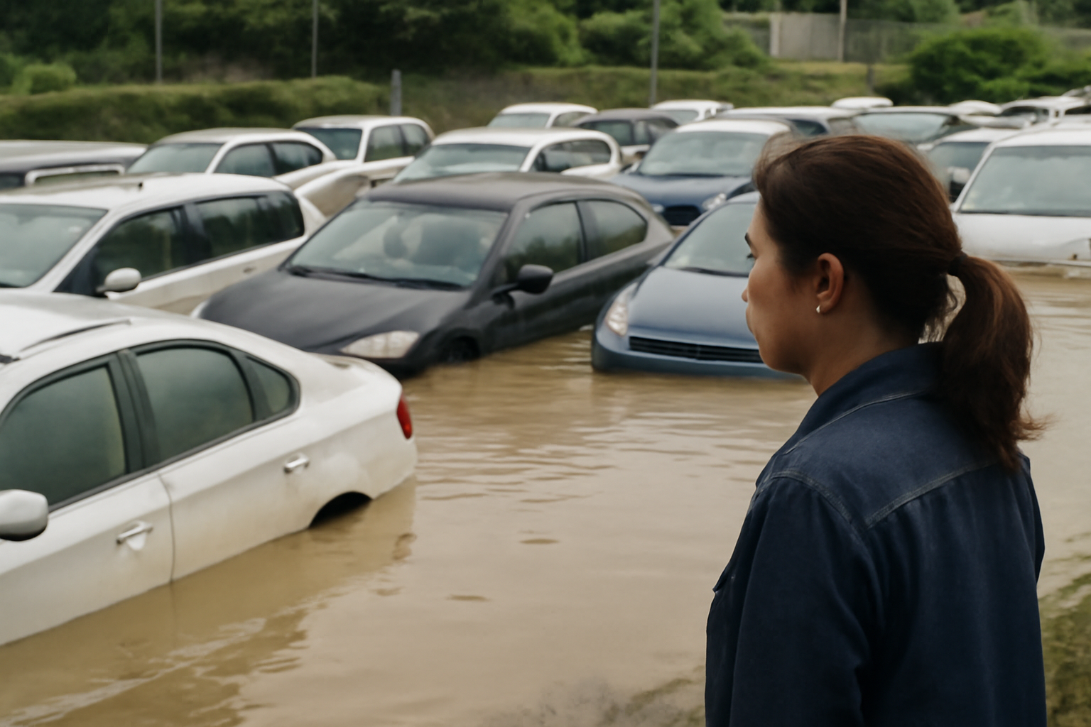 千葉で愛車1万台水没、自治体の対応速度どこいった