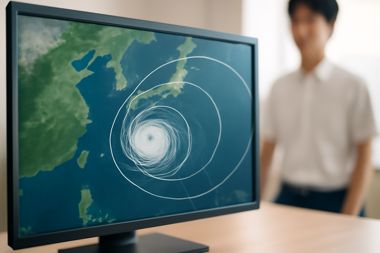 台風26号、予報円が広がるほど心配も広がるやつ