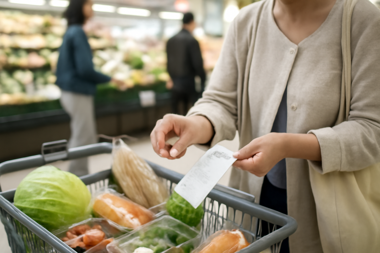 食料品消費税1%きたけど、1円単位で家計が沸騰中