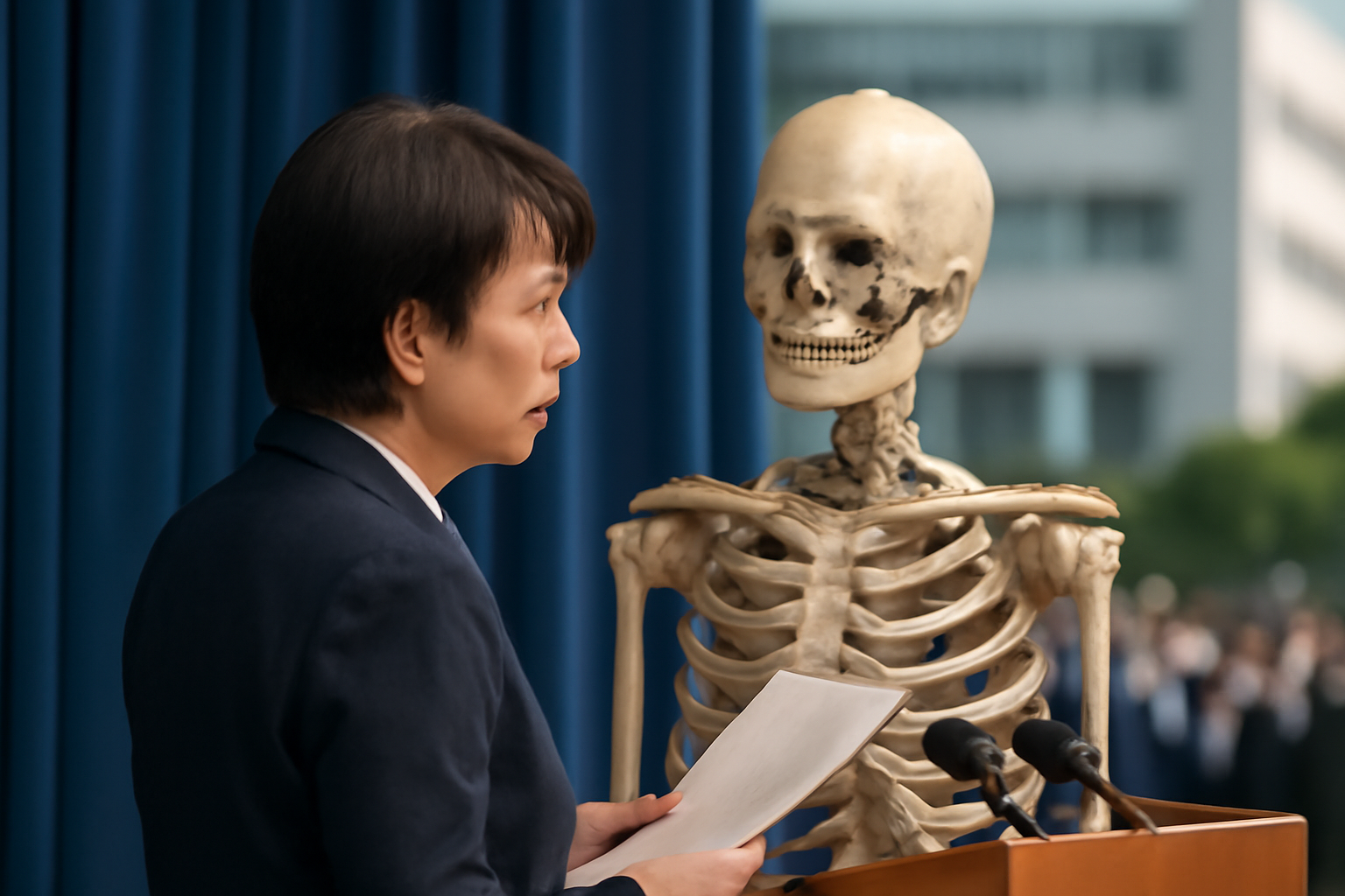 政権の骨格って誰が骨で誰が皮なの？