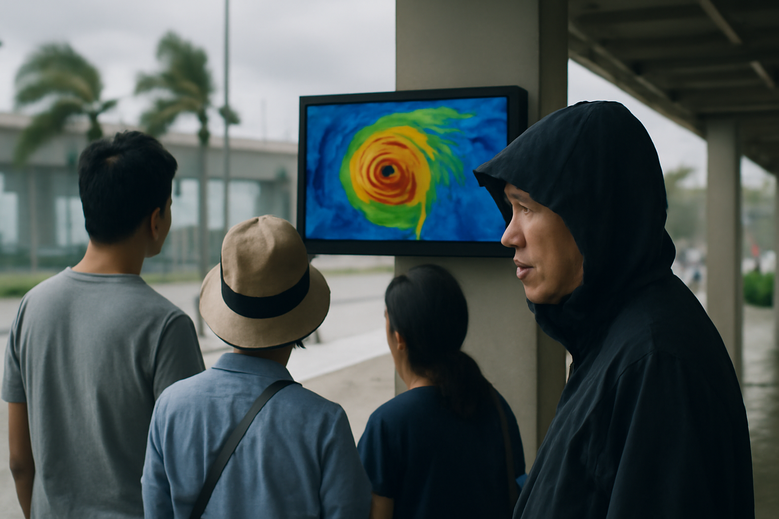 台風7号が沖縄に最接近、暴風警戒も週末の予定に困惑の声