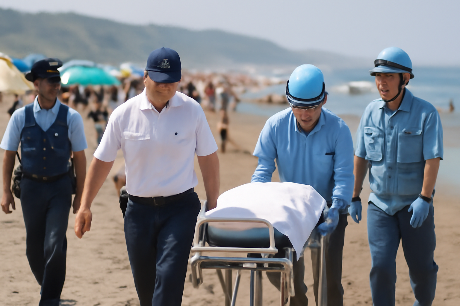 新潟の親子3人救助、2人死亡で夏の海が一転